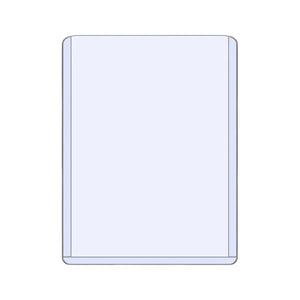 BCW 3x4 Topload Card Holder Standard Single | Comic book storage supplies Australia