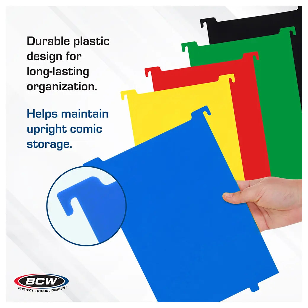 BCW Comic Book Bin Partitions | Comic book storage supplies Australia