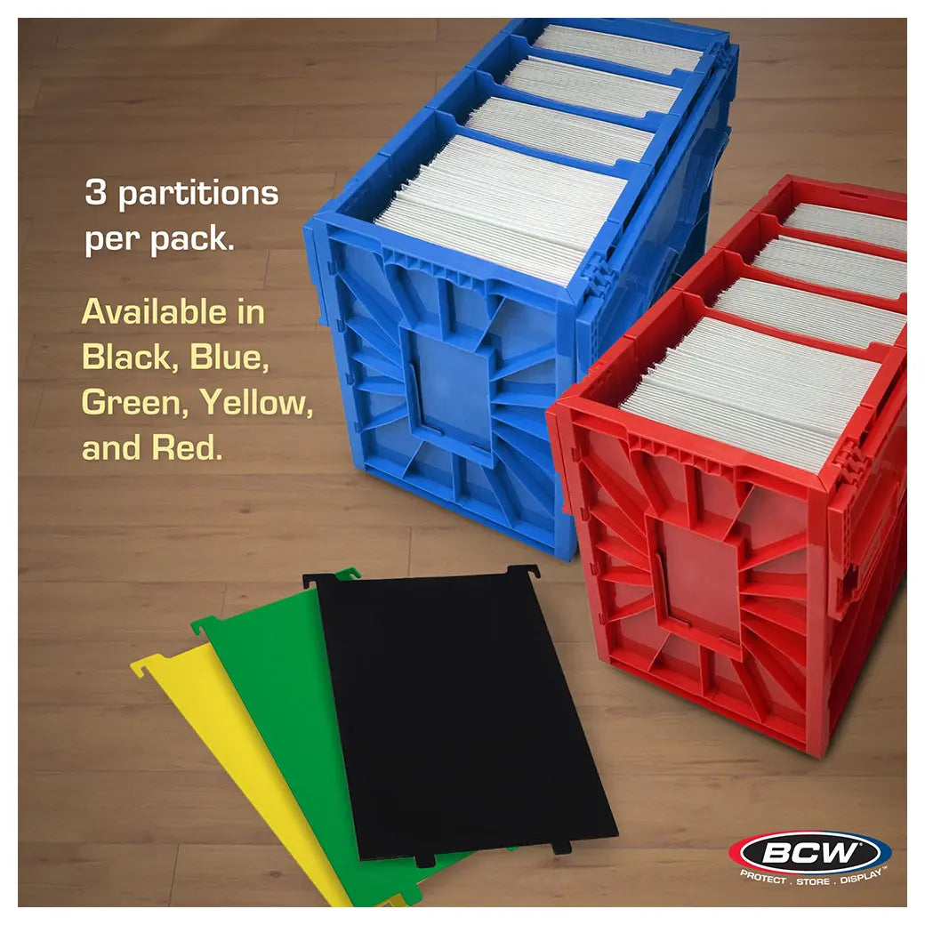 BCW Comic Book Bin Partitions | Comic book storage supplies Australia