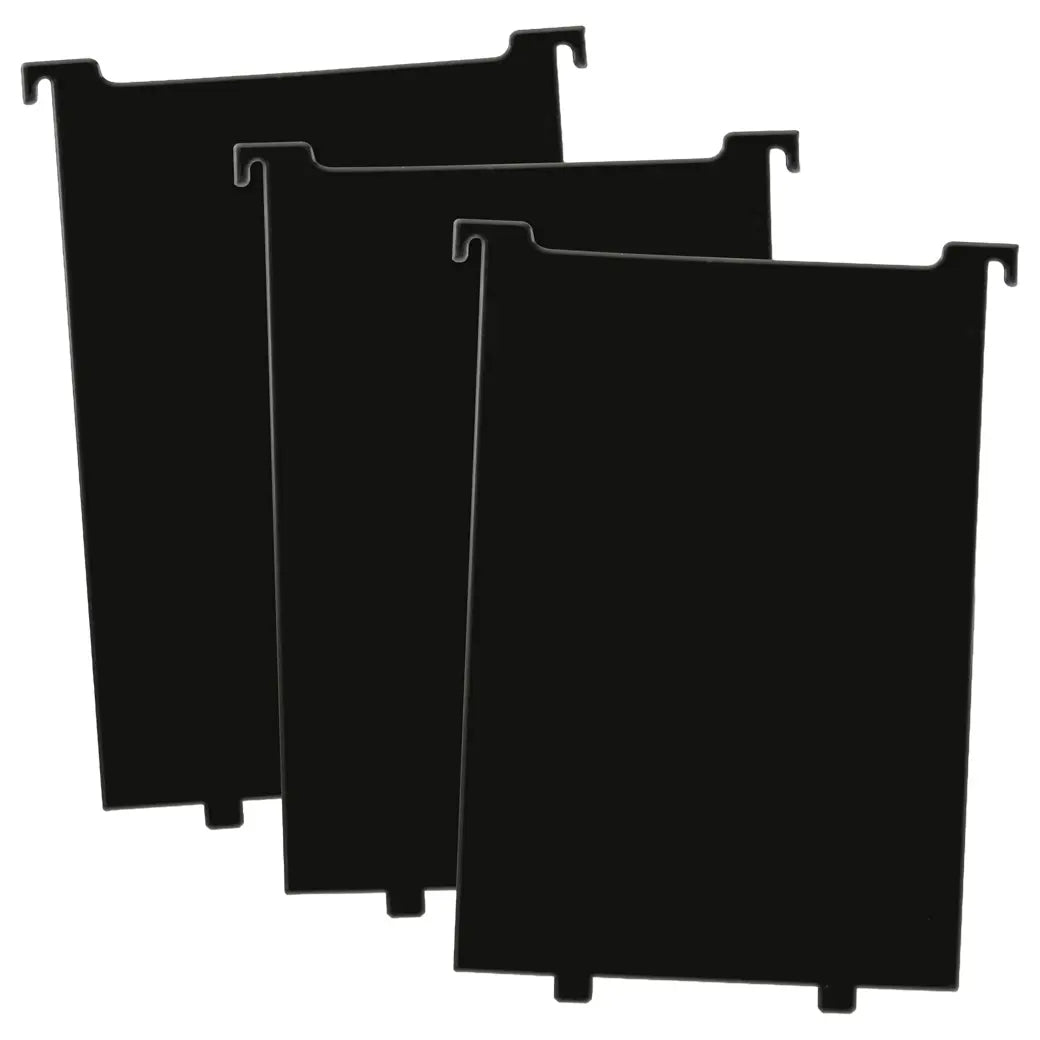 BCW Comic Book Bin Partitions Black | Comic book storage supplies Australia