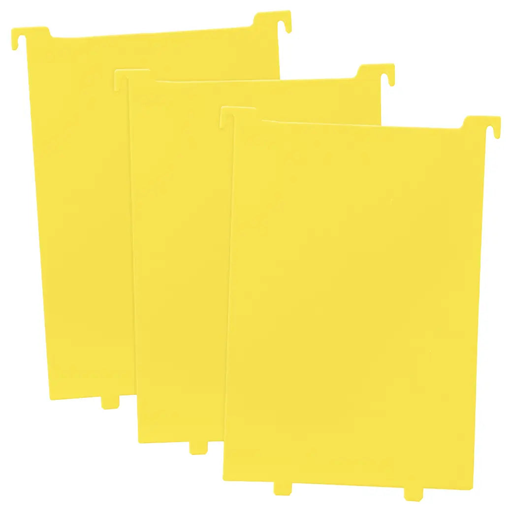 BCW Comic Book Bin Partitions Yellow | Comic book storage supplies Australia