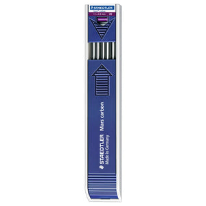 STAEDTLER Mars 2mm Carbon Leads 2B | Illustration & drawing art supplies Australia