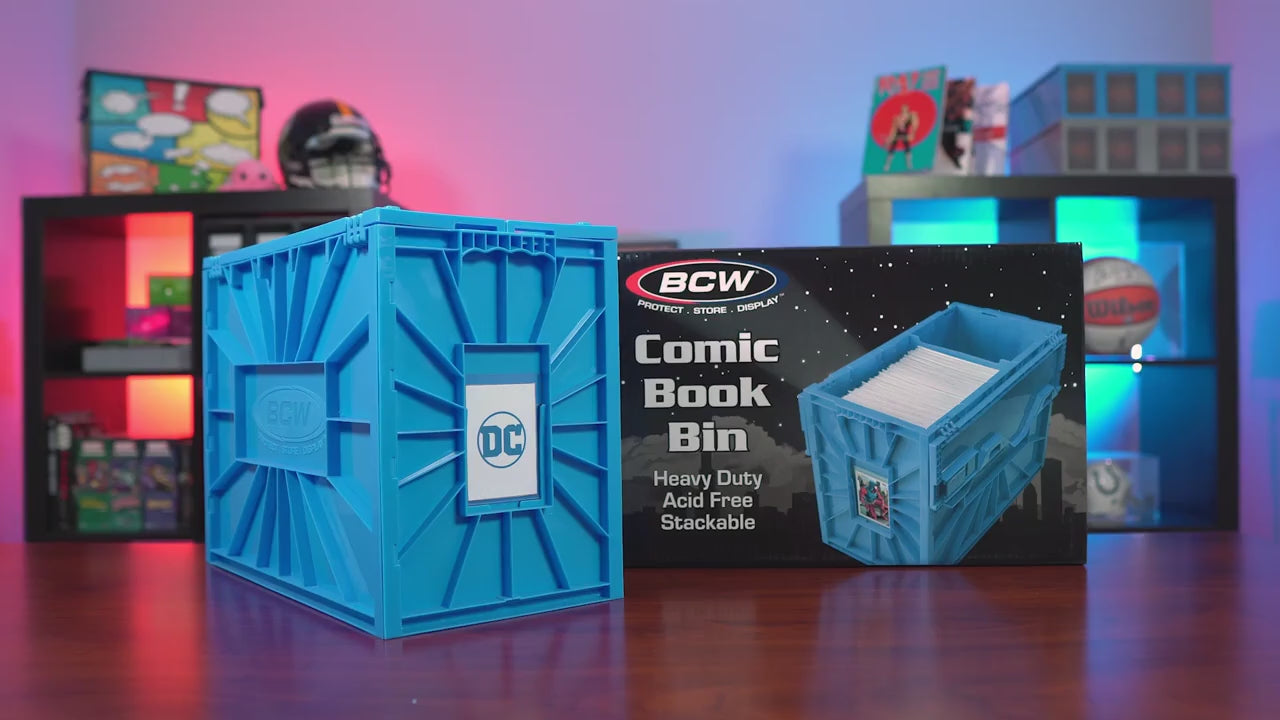 BCW Short Comic Book Bin | Comic book storage supplies Australia
