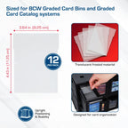 BCW Card Partitions Translucent |  | Trading card storage supplies Australia