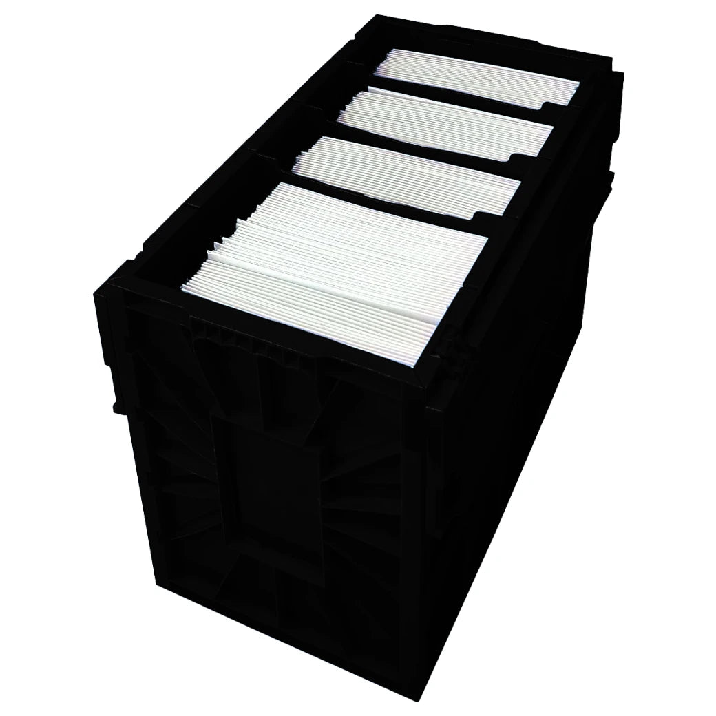 BCW Comic Book Bin Partitions Black | Comic book storage supplies Australia