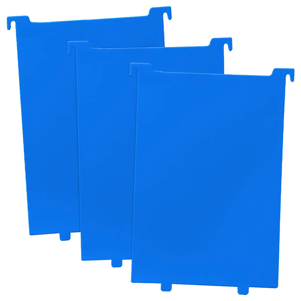 BCW Comic Book Bin Partitions Blue | Comic book storage supplies Australia