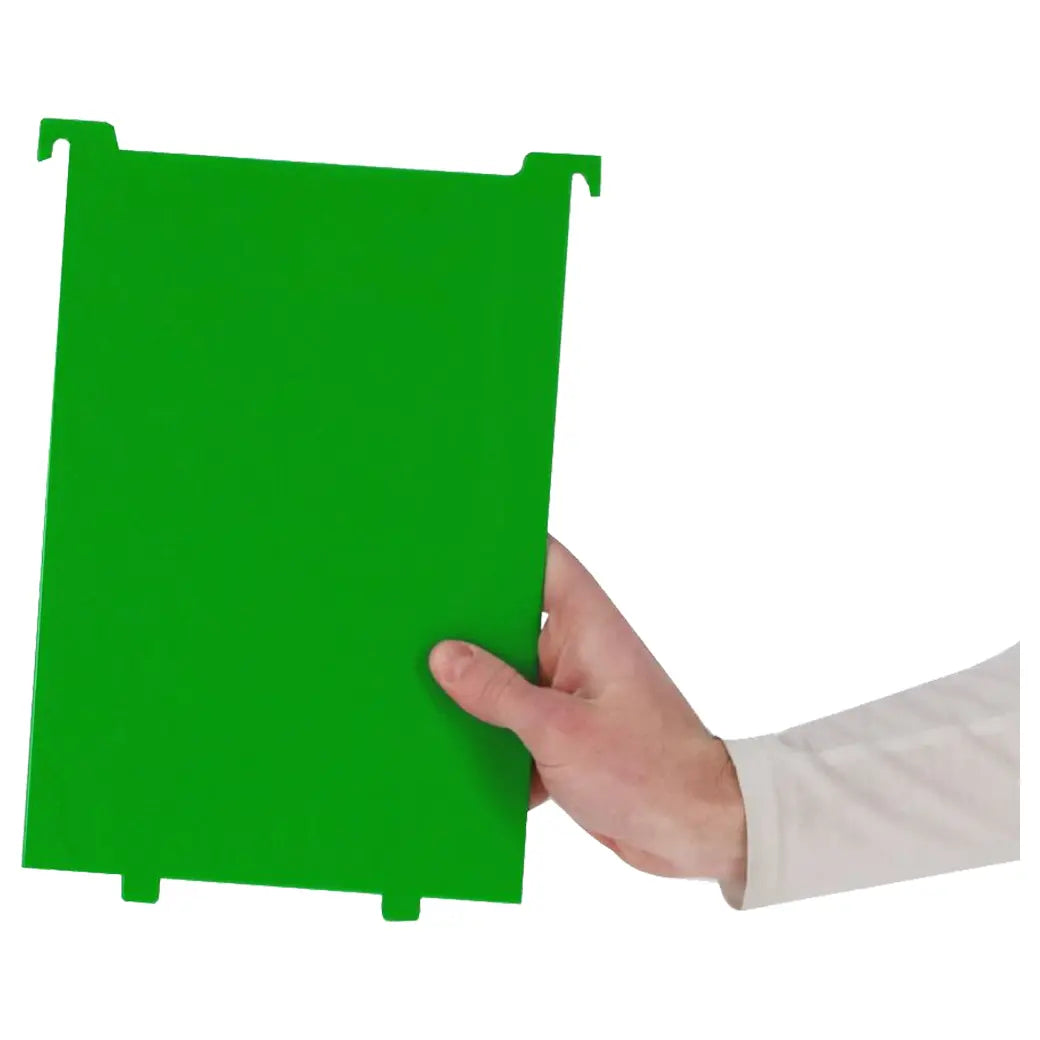 BCW Comic Book Bin Partitions Green | Comic book storage supplies Australia