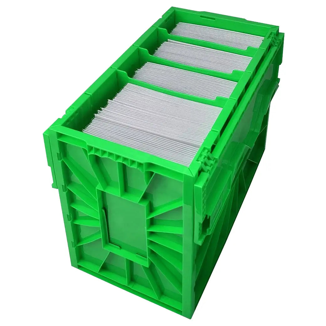 BCW Comic Book Bin Partitions Green | Comic book storage supplies Australia