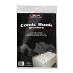BCW Comic Book Dividers White | Comic book storage supplies Australia