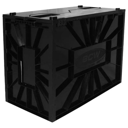 BCW Short Comic Book Bin Black | Comic book storage supplies Australia