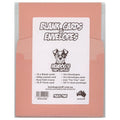 Blank Cards & Envelopes - Peach Pink | Cardmaking craft supplies Australia