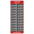 Doodey Peel-Off Outline Stickers - Happy Birthday (Large)
