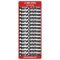 Doodey Peel-Off Outline Stickers - Merry Christmas 1
