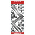 Doodey Peel-Off Outline Stickers - Well Done