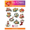 Hearty Crafts Easy 3D Toppers - Christmas 2 | Cardmaking craft supplies Australia