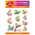 Hearty Crafts Easy 3D Toppers - Easter Chicks | Cardmaking craft supplies Australia