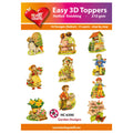 Hearty Crafts Easy 3D Toppers - Garden Designs | Cardmaking craft supplies Australia