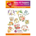 Hearty Crafts Easy 3D Toppers - Wedding Day | Cardmaking craft supplies Australia