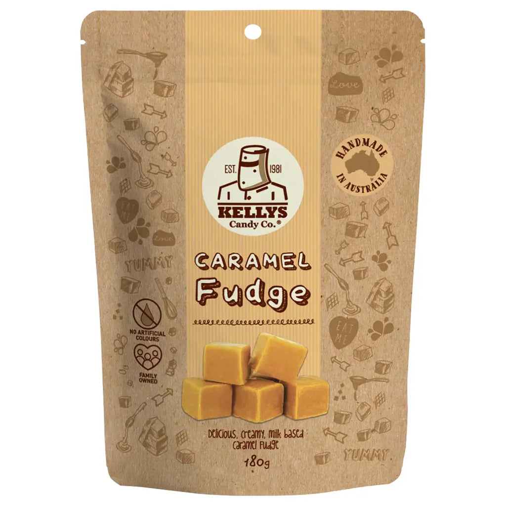 Kellys Candy Co. Caramel Fudge | Australian made confectionery