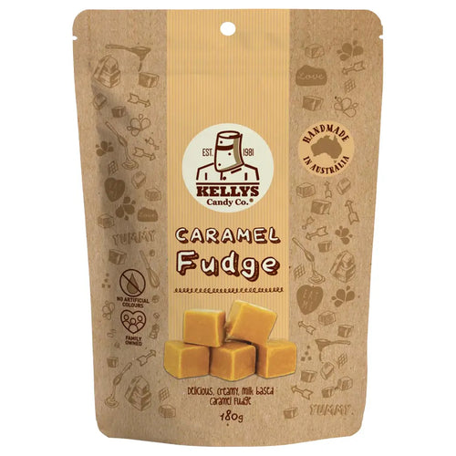 Kellys Candy Co. Caramel Fudge | Australian made confectionery