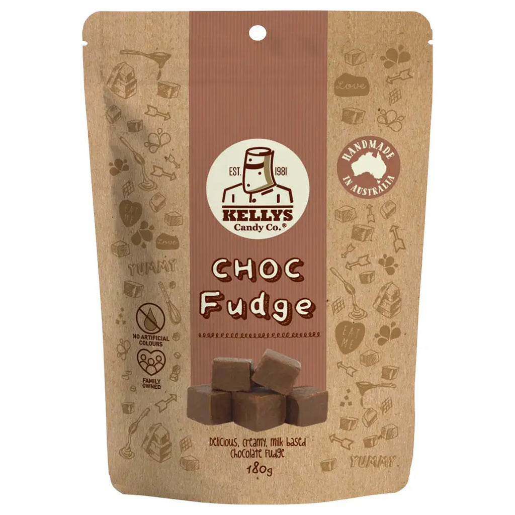 Kellys Candy Co. Choc Fudge | Australian made confectionery