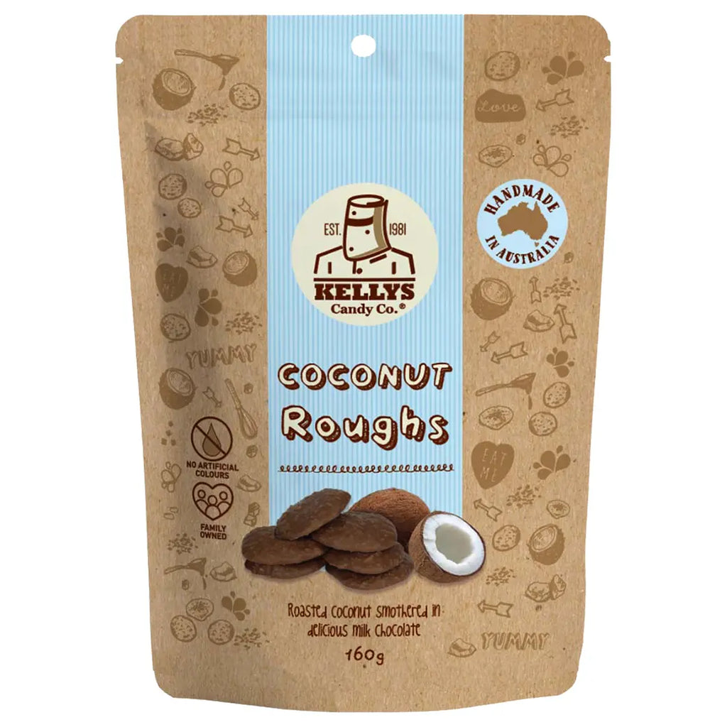 Kellys Candy Co. Coconut Roughs | Australian made confectionery