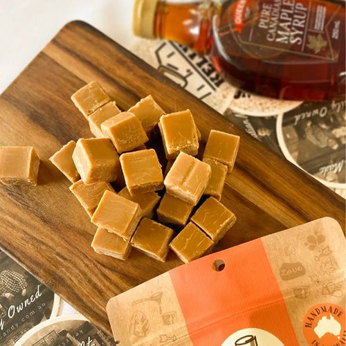 Kellys Candy Co. Maple Flavoured Fudge | Australian made confectionery