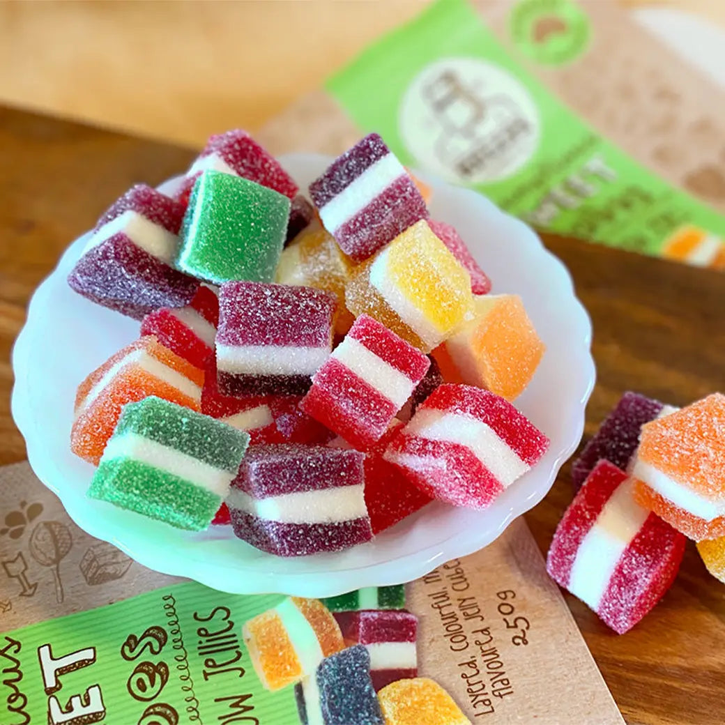 Kellys Candy Co. Rainbow Jellies | Australian made confectionery