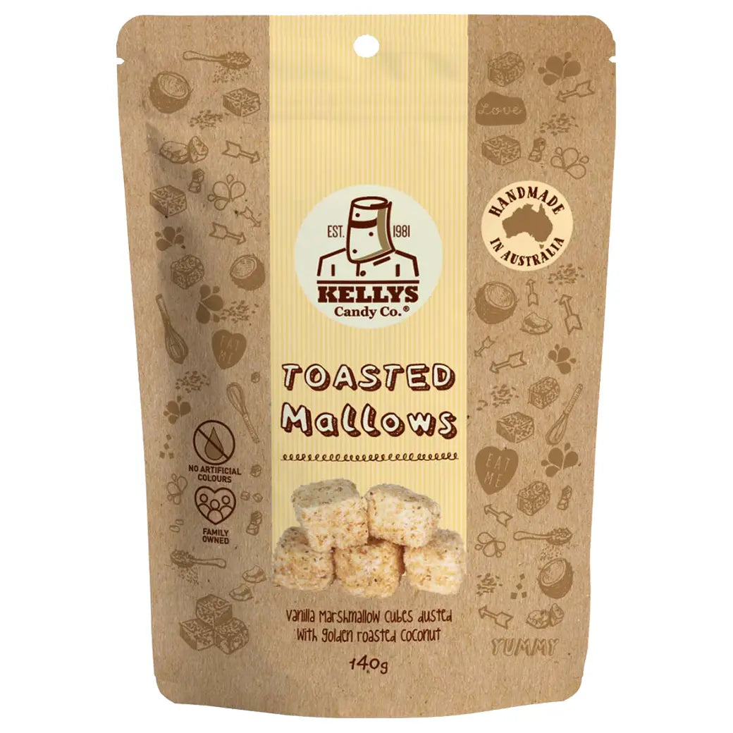 Kellys Candy Co. Toasted Mallows | Australian made confectionery