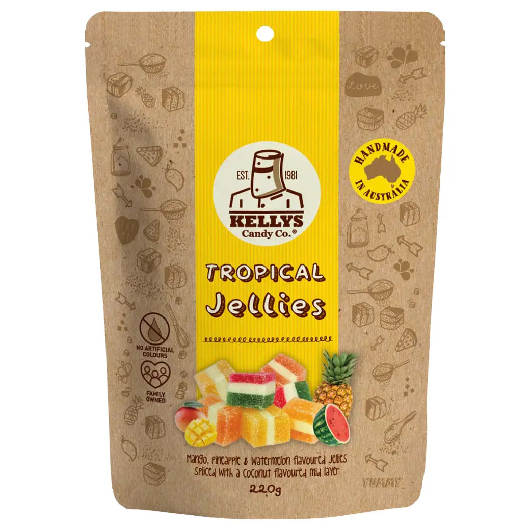 Kellys Candy Co. Tropical Jellies | Australian made confectionery
