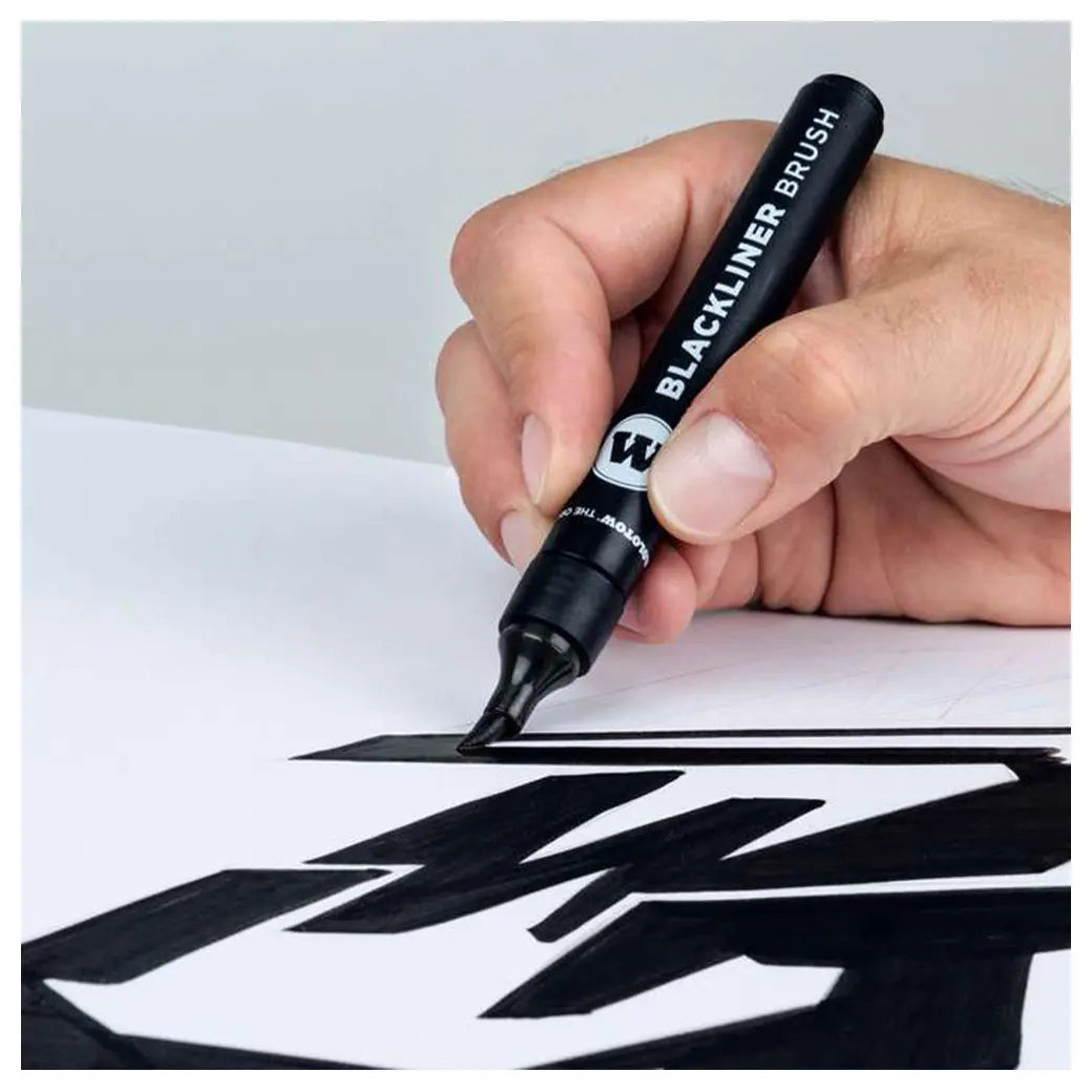 Molotow Blackliner Brush | Illustration & drawing art supplies Australia