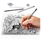 STAEDTLER Design Journey Mixed Lumograph Charcoal Set | Illustration & drawing art supplies Australia