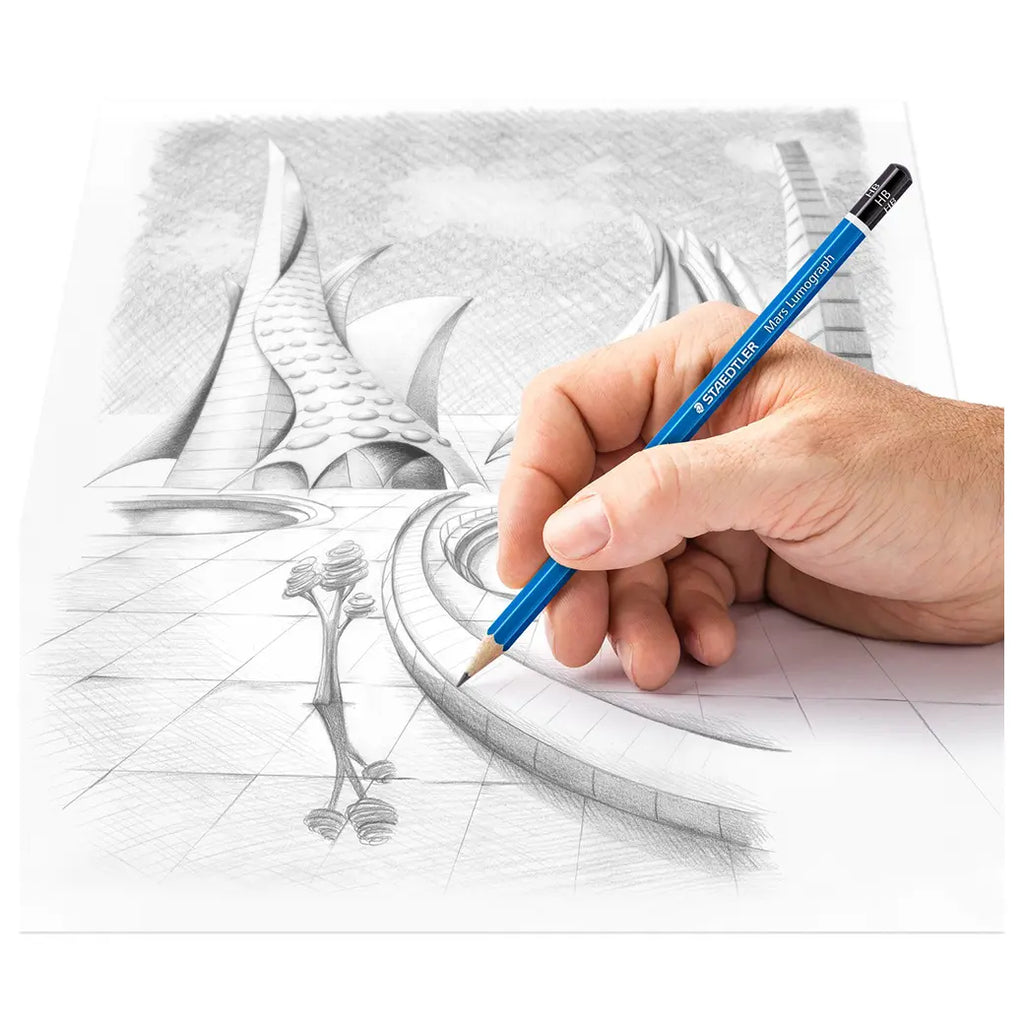 STAEDTLER Mars Lumograph 12 Degrees Set | Illustration & drawing art supplies Australia