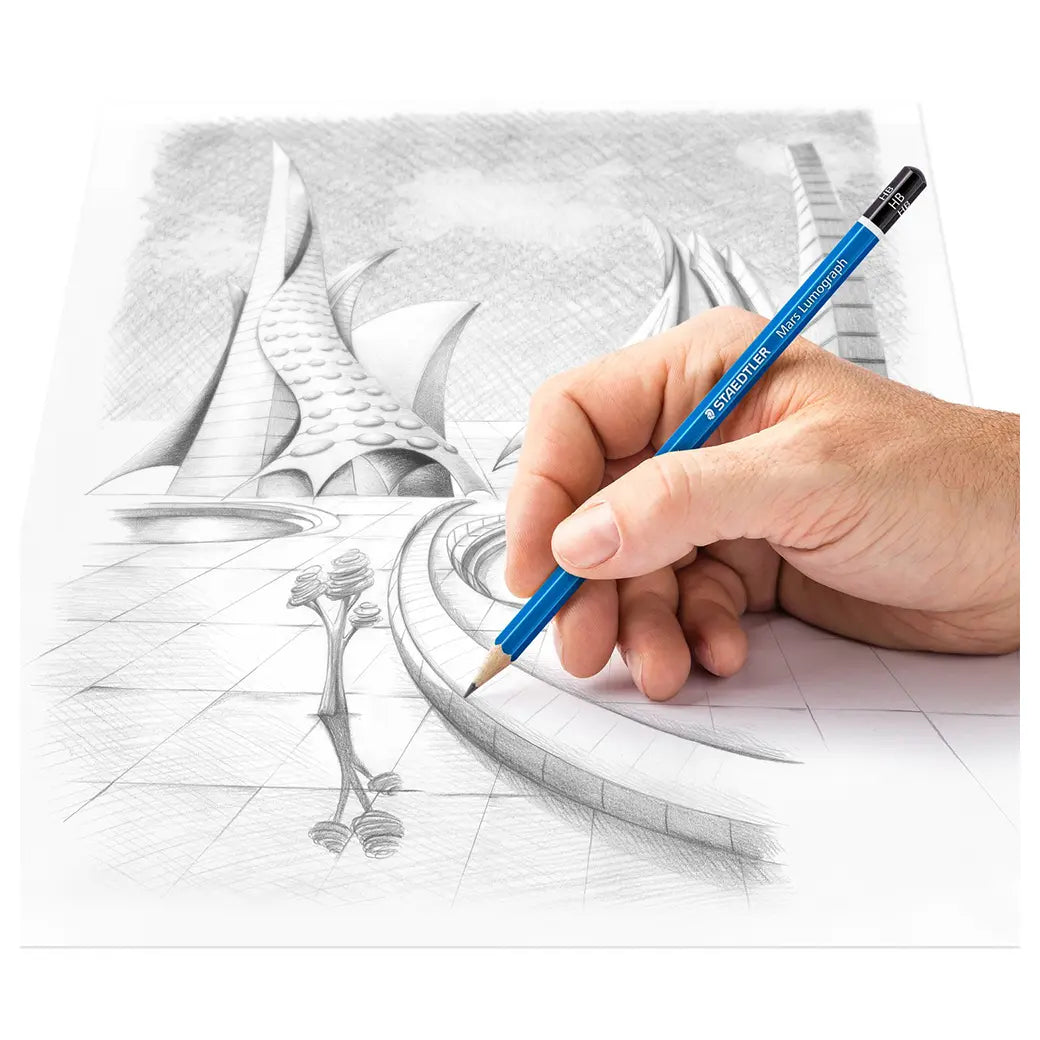 STAEDTLER Mars Lumograph 6 Degrees Set | Illustration & drawing art supplies Australia