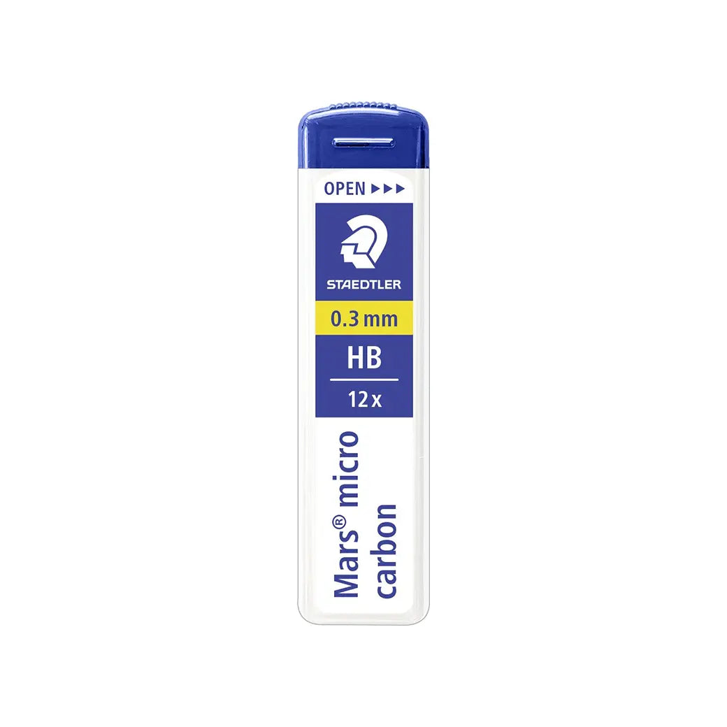 STAEDTLER Mars Micro Carbon Leads 0.3mm HB | Illustration & drawing art supplies Australia