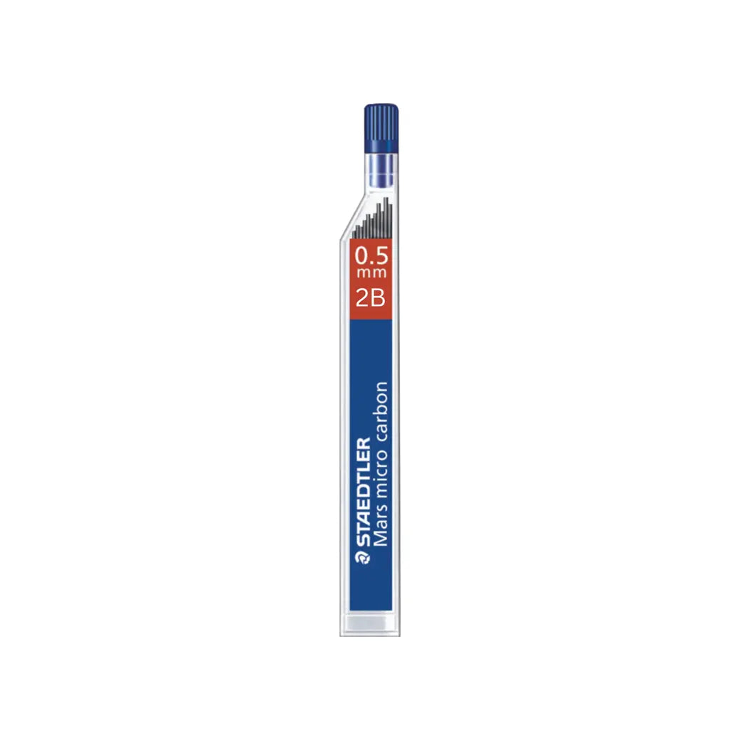 STAEDTLER Mars Micro Carbon Leads 0.5mm 2B | Illustration & drawing art supplies Australia