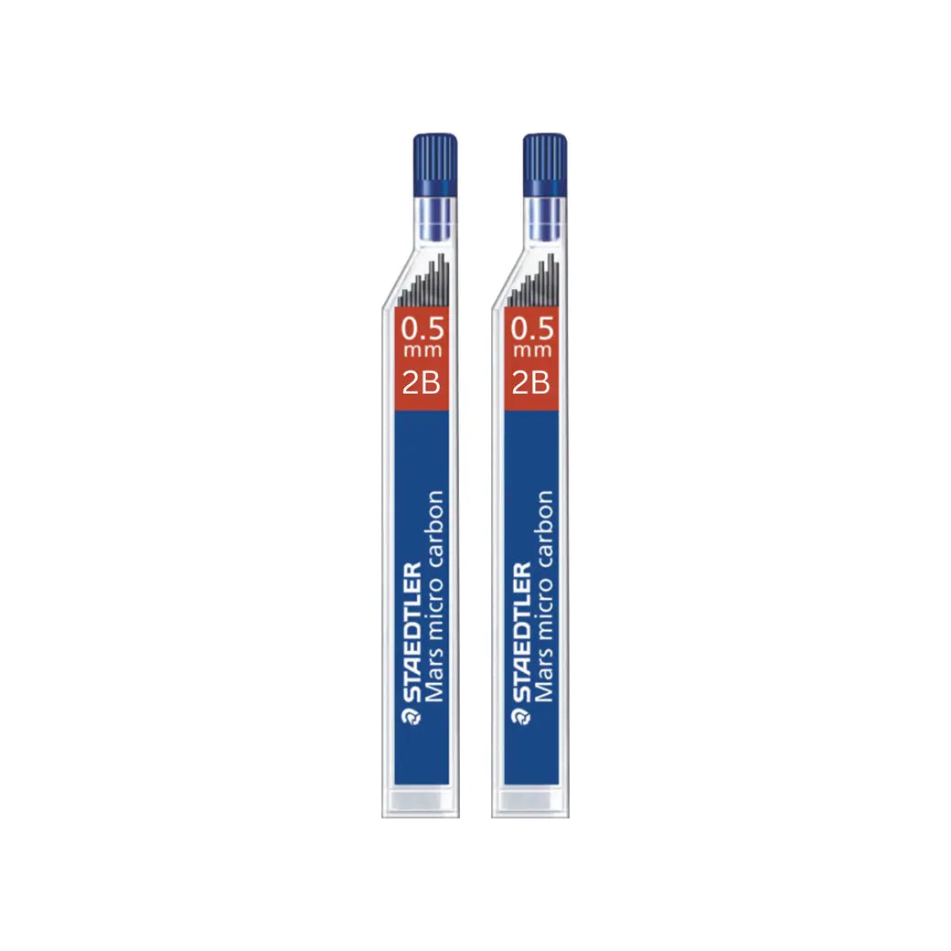 STAEDTLER Mars Micro Carbon Leads 0.5mm 2B | Illustration & drawing art supplies Australia