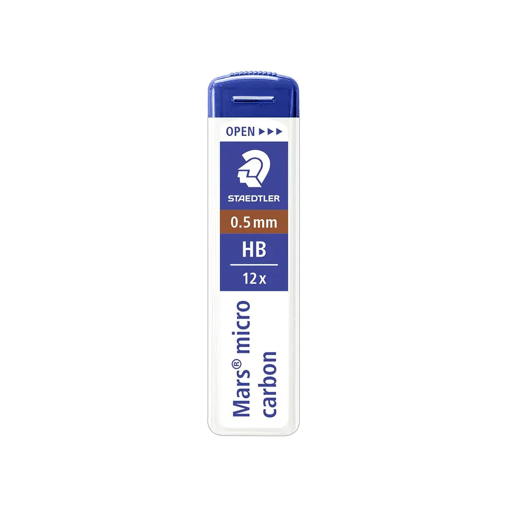STAEDTLER Mars Micro Carbon Leads 0.5mm HB | Illustration & drawing art supplies Australia