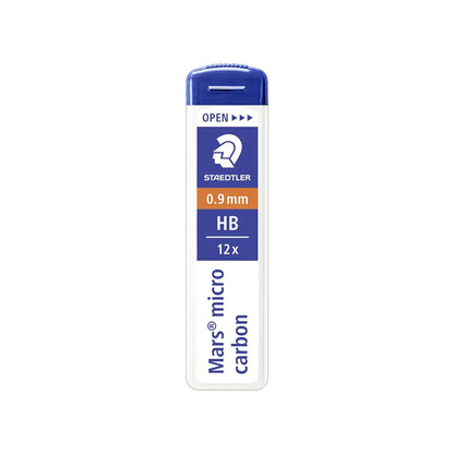 STAEDTLER Mars Micro Carbon Leads 0.9mm HB | Illustration & drawing art supplies Australia