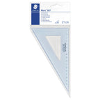 STAEDTLER Mars Set Square 60˚/30˚ 21cm | Illustration & drawing art supplies Australia