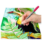 STAEDTLER Pigment Arts Brush Pen 371 (basic colours 12 pcs) | Illustration & drawing art supplies Australia