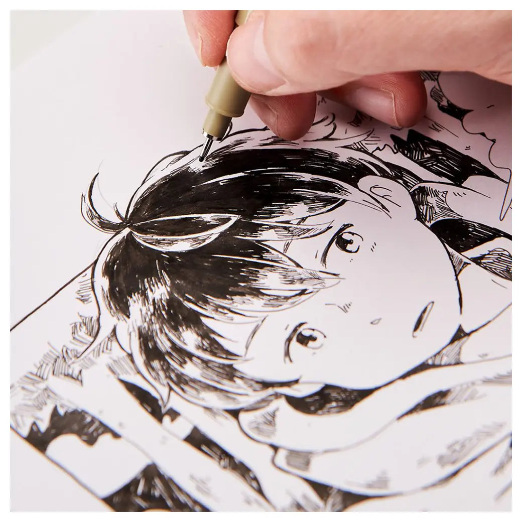 Sakura Pigma Intermediate Manga Pen Set | Illustration & drawing art supplies Australia