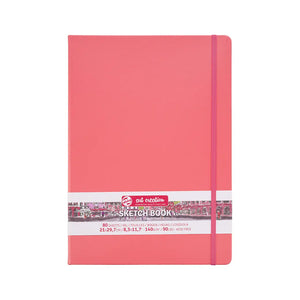 Talens Art Creation 21x29.7cm 140gsm Sketchbook Coral Red | Illustration & drawing art supplies Australia