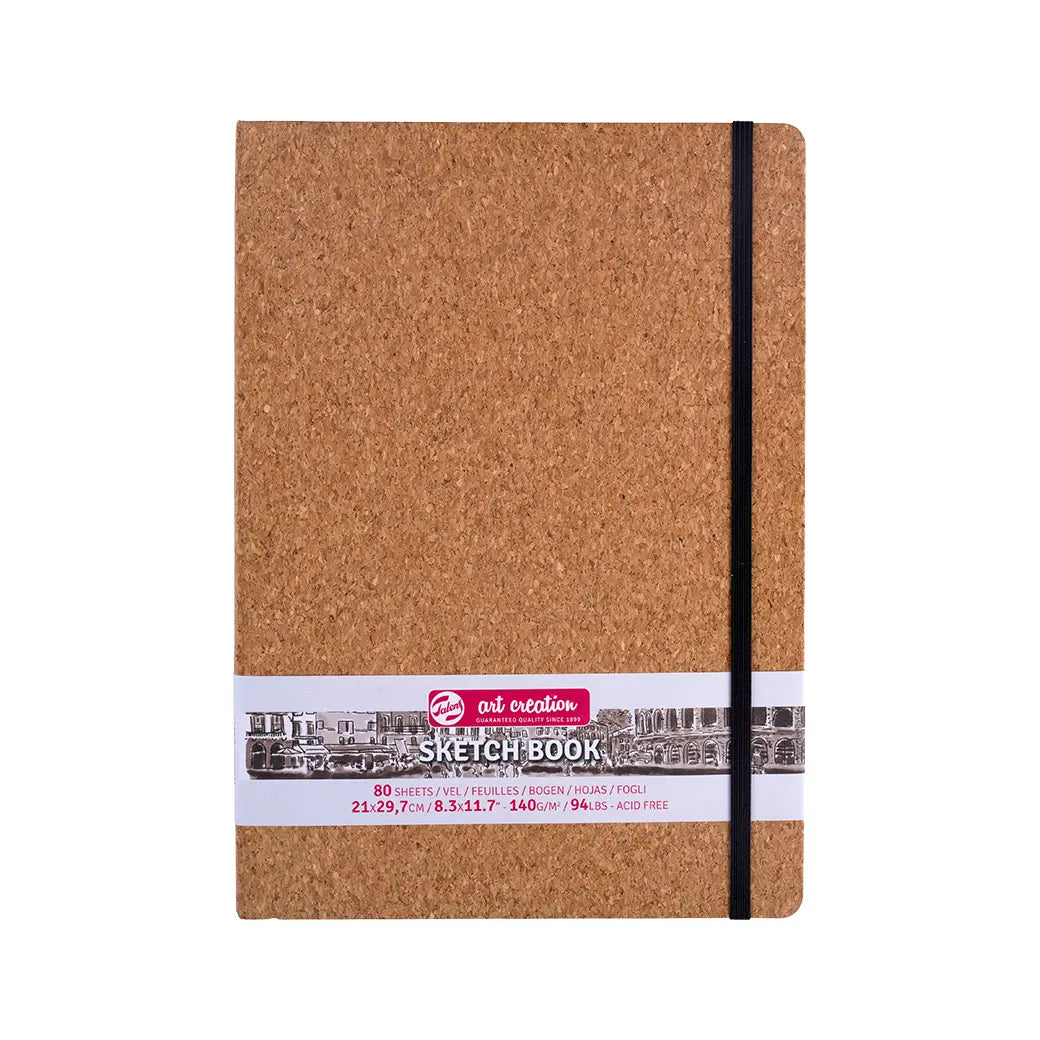 Talens Art Creation 21x29.7cm 140gsm Sketchbook Cork | Illustration & drawing art supplies Australia