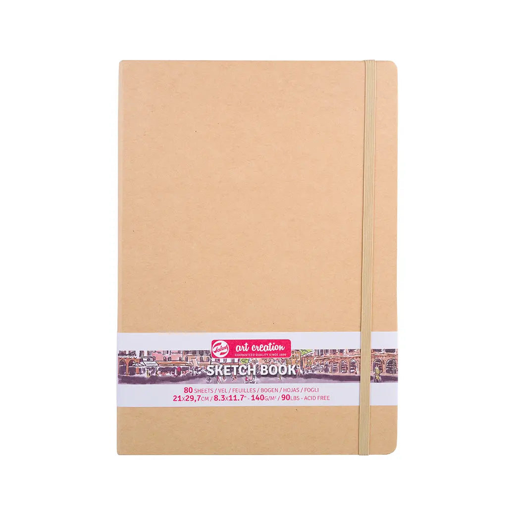 Talens Art Creation 21x29.7cm 140gsm Sketchbook Kraft | Illustration & drawing art supplies Australia