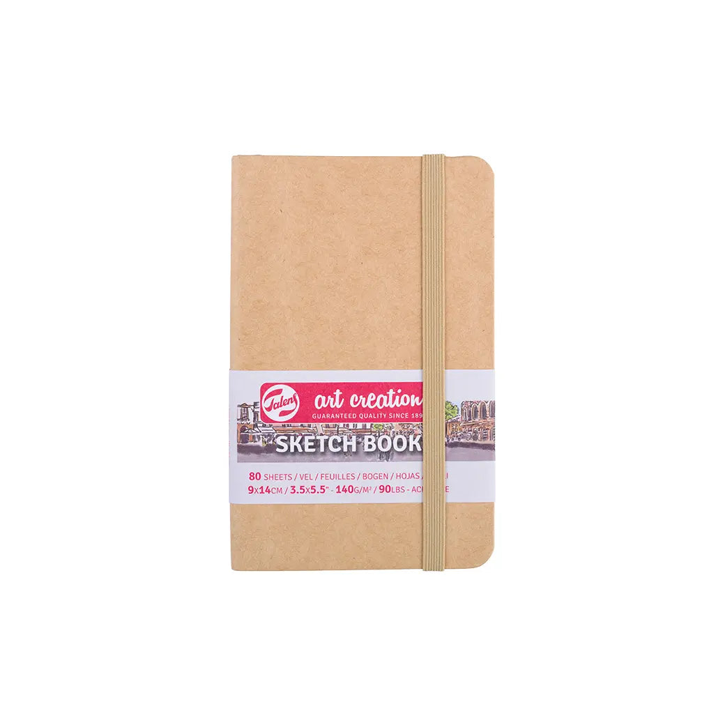 Talens Art Creation 9x14cm 140gsm Sketchbook Kraft | Illustration & drawing art supplies Australia