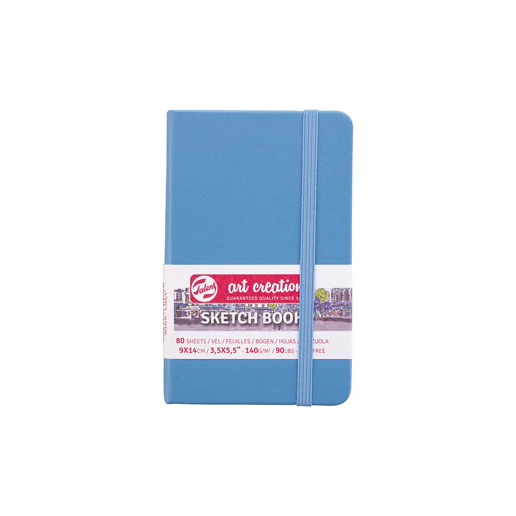 Talens Art Creation 9x14cm 140gsm Sketchbook Lake Blue | Illustration & drawing art supplies Australia