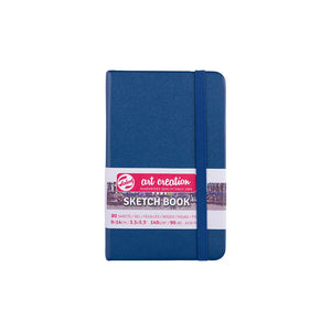 Talens Art Creation 9x14cm 140gsm Sketchbook Navy Blue 80 Sheet | Illustration & drawing art supplies Australia