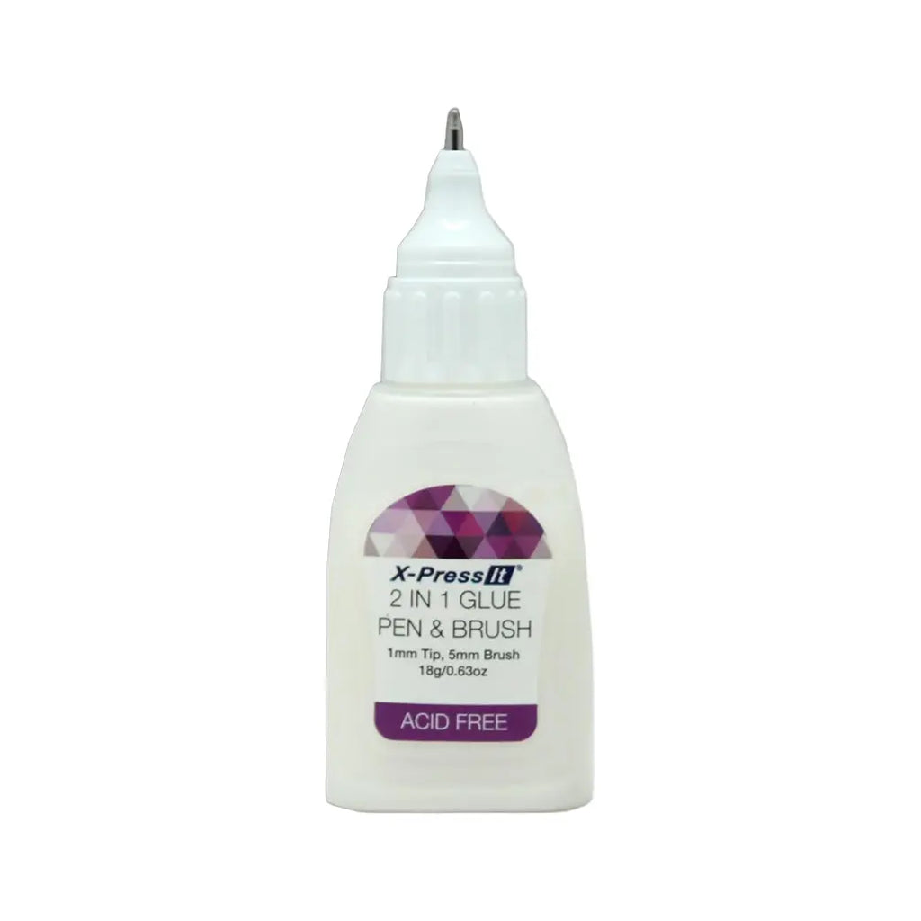 X-Press It 2 in 1 Glue Pen and Brush | Cardmaking craft supplies Australia