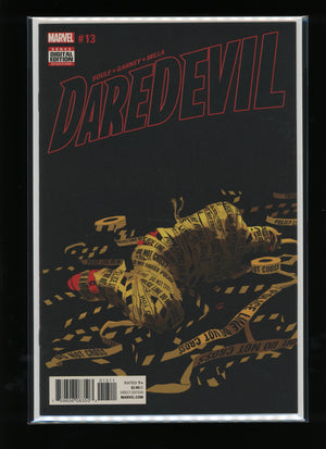 Front cover of Daredevil #13 (2016) by Ron Garney – Marvel Comics raw comic book